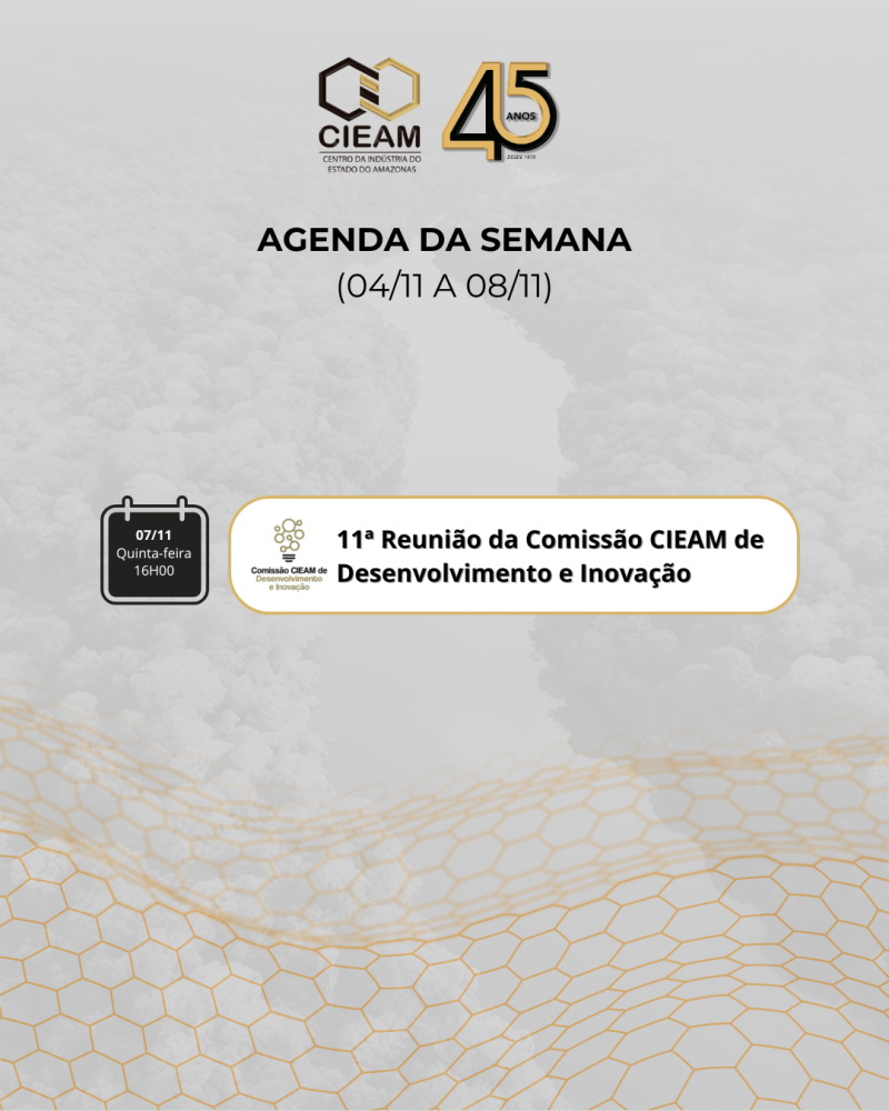 AGENDA CIEAM DE EVENTOS - SEMANA DE 04/11 a 08/11